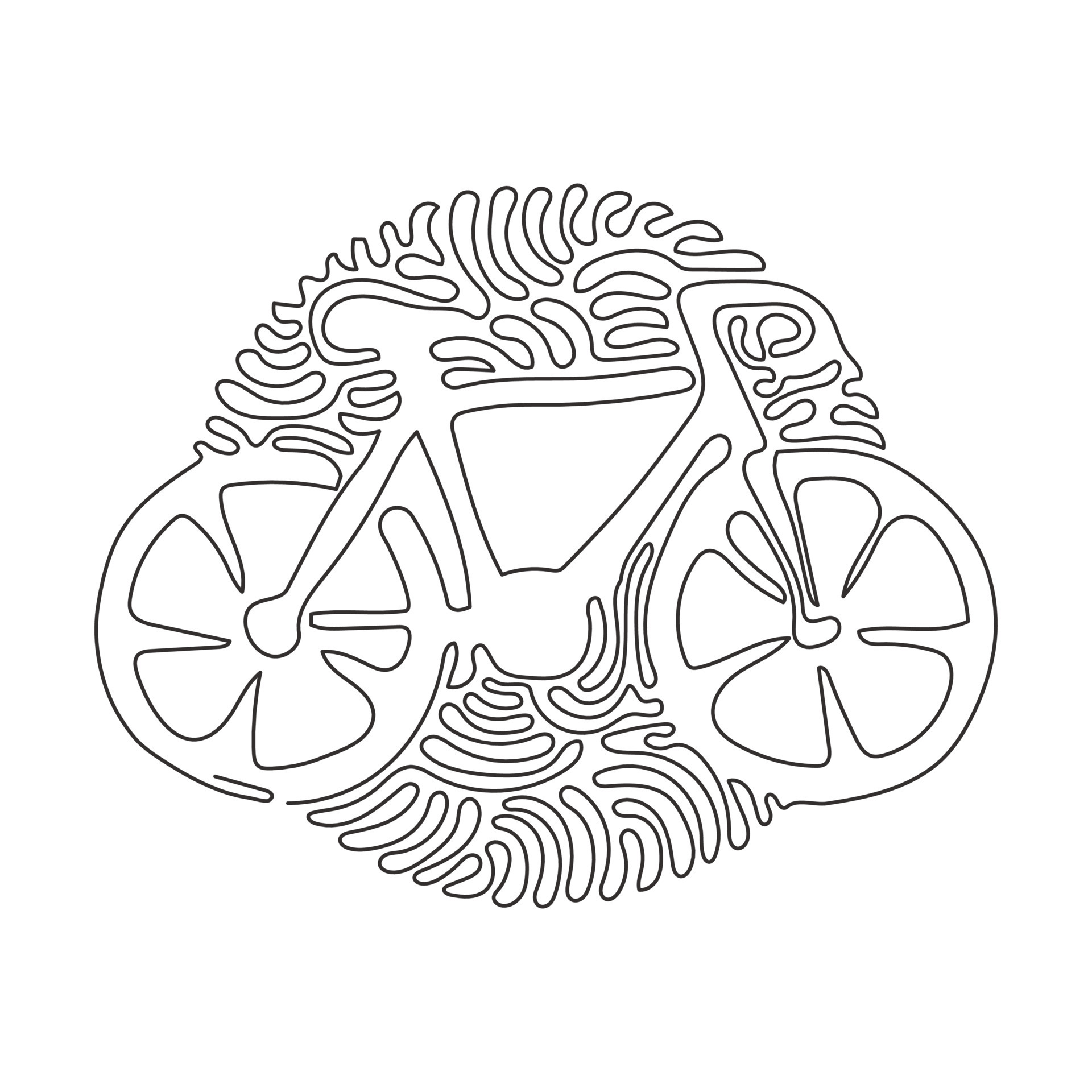 Cycling graphic cheap design