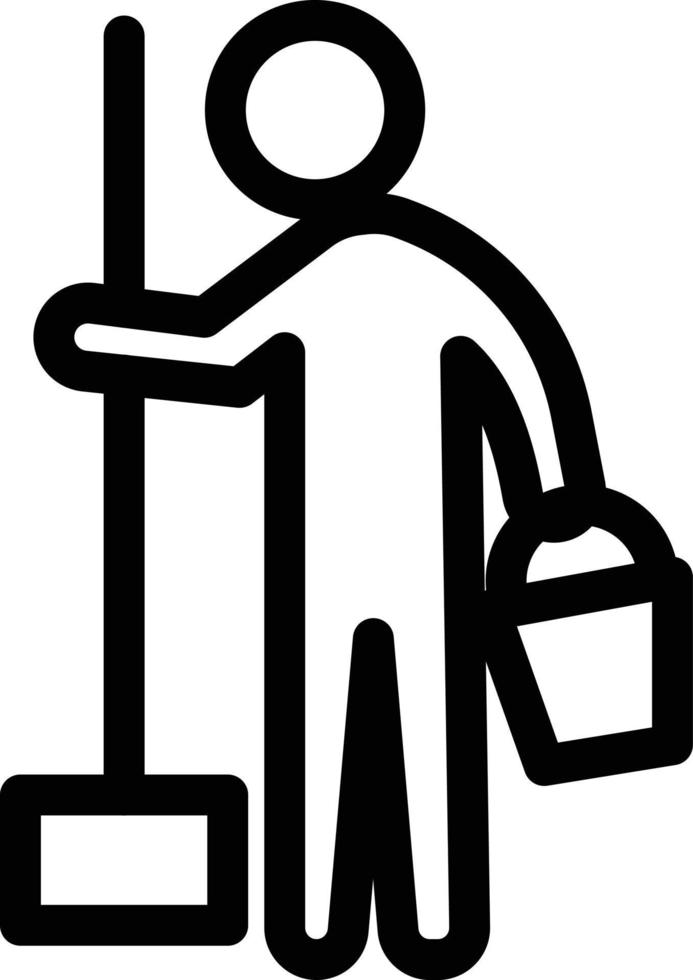 Cleaning vector illustration on a background.Premium quality symbols.vector icons for concept and graphic design.