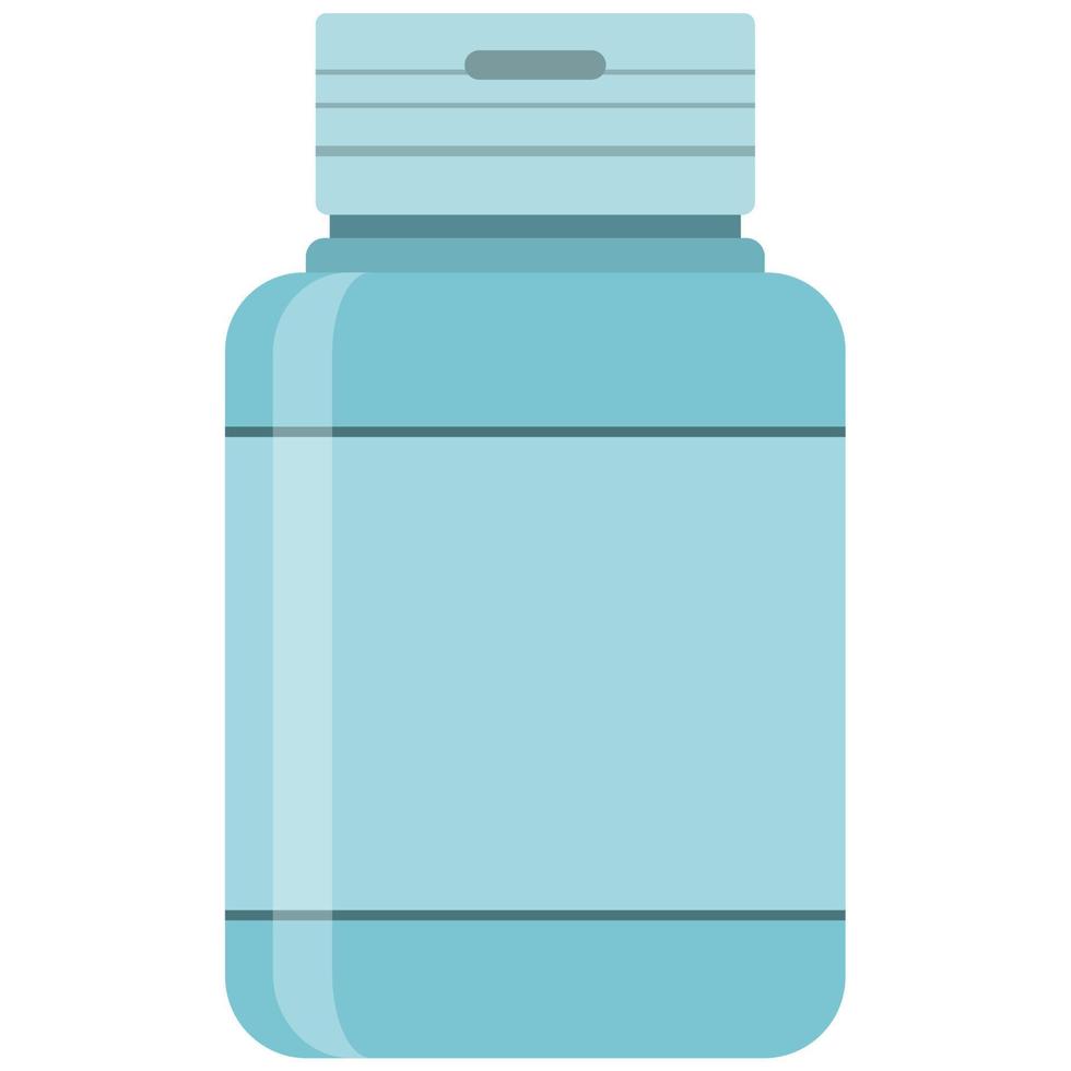 Medicine Bottle and Container. vector