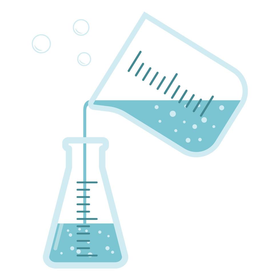 Science Laboratory Equipment. vector