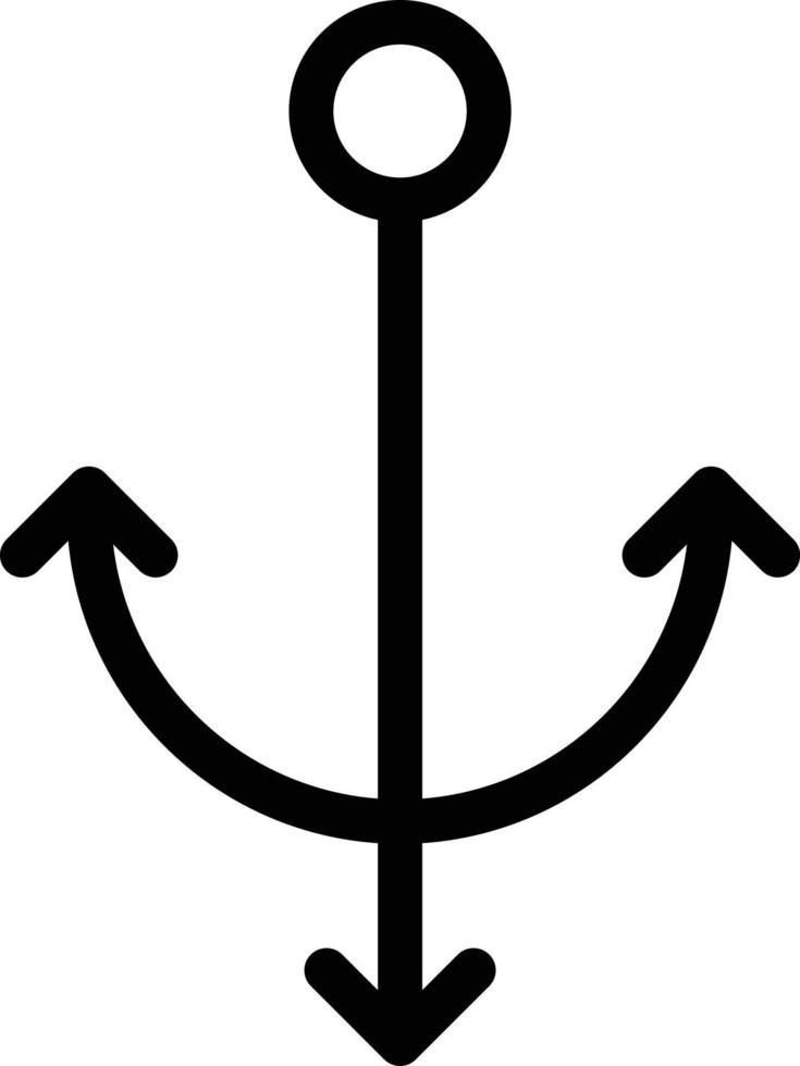 Anchor vector illustration on a background.Premium quality symbols.vector icons for concept and graphic design.