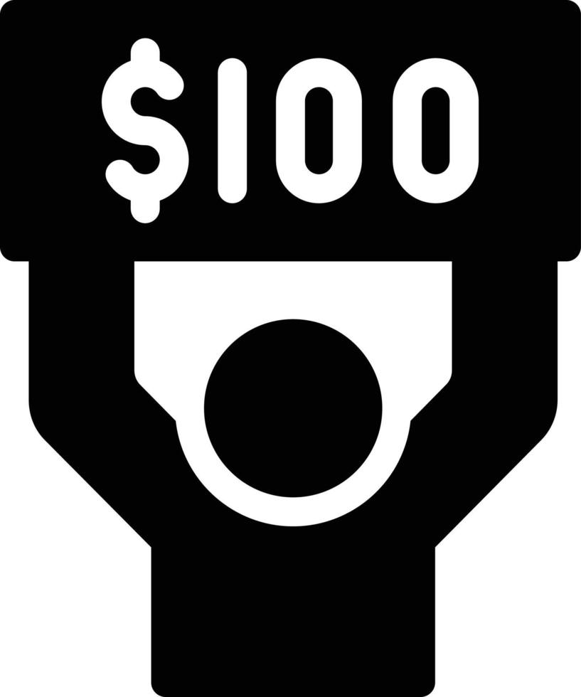 Hundred Dollar vector illustration on a background.Premium quality symbols.vector icons for concept and graphic design.