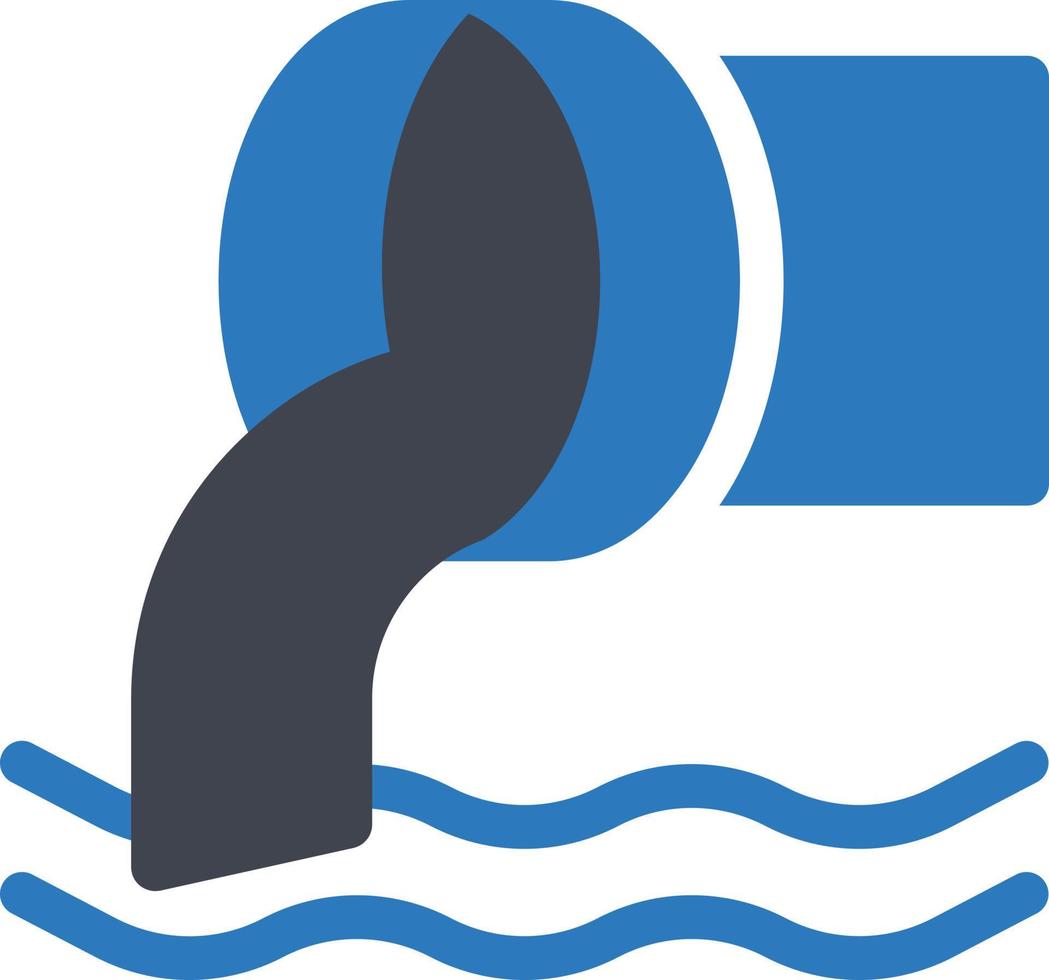 Sewerage water vector illustration on a background.Premium quality symbols.vector icons for concept and graphic design.