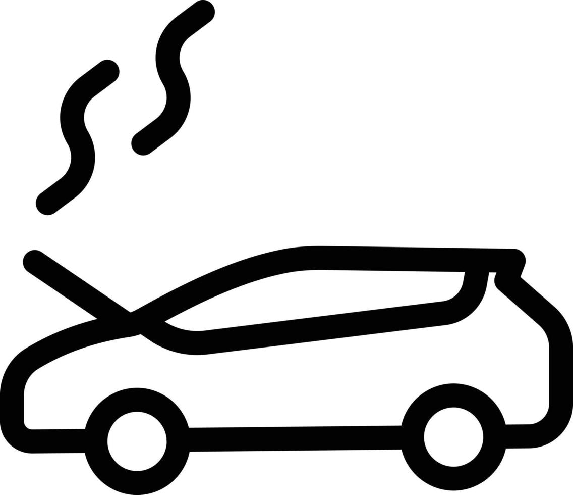 Over heating vector illustration on a background.Premium quality symbols.vector icons for concept and graphic design.