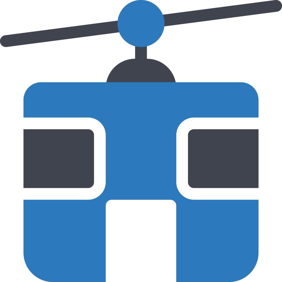 Cable Car vector illustration on a background.Premium quality symbols.vector icons for concept and graphic design.