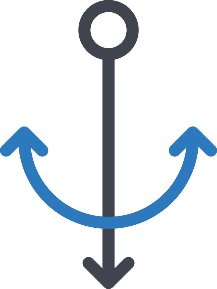 Anchor vector illustration on a background.Premium quality symbols.vector icons for concept and graphic design.