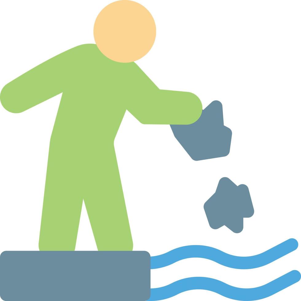 Water Waste vector illustration on a background.Premium quality symbols.vector icons for concept and graphic design.
