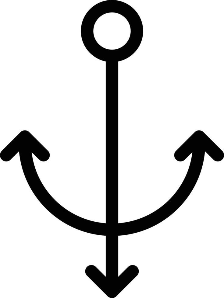 Anchor vector illustration on a background.Premium quality symbols.vector icons for concept and graphic design.