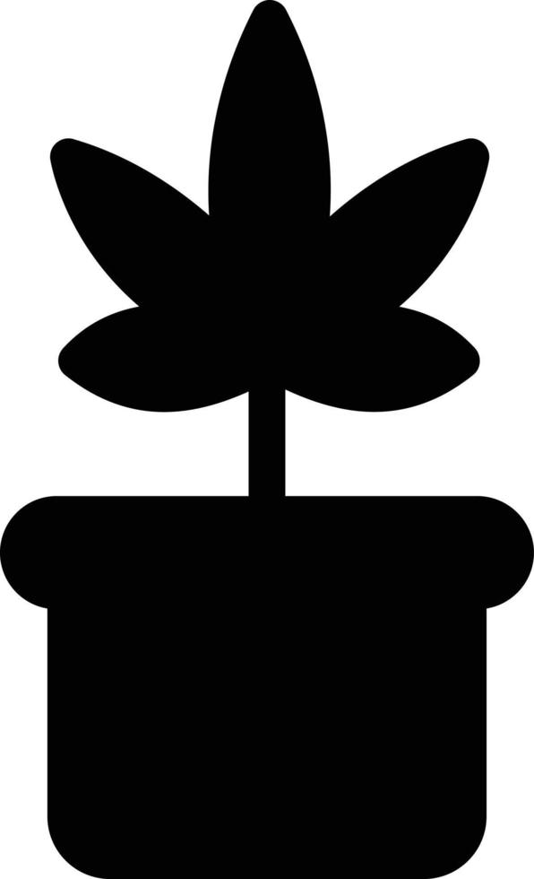 ilustración vectorial de marihuana en un fondo. símbolos de calidad premium. iconos vectoriales para concepto y diseño gráfico. vector