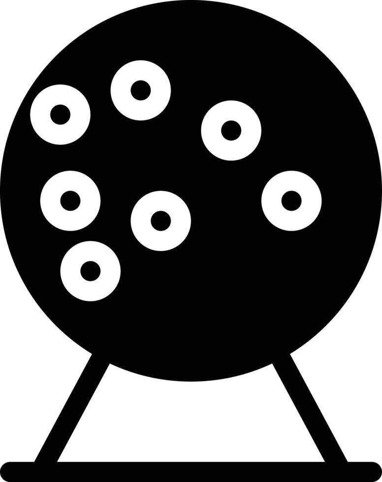 Ilustración de vector de bingo en un fondo. Símbolos de calidad premium. Iconos vectoriales para concepto y diseño gráfico.