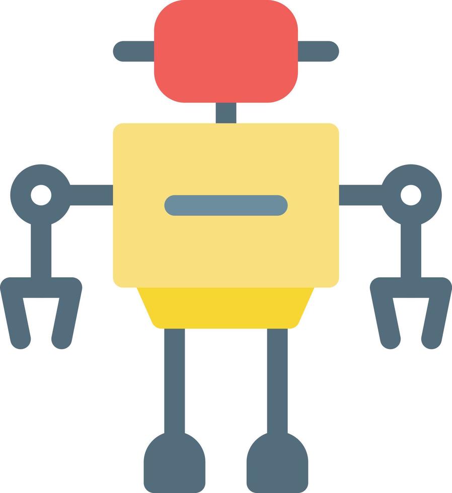 Robotic vector illustration on a background.Premium quality symbols.vector icons for concept and graphic design.