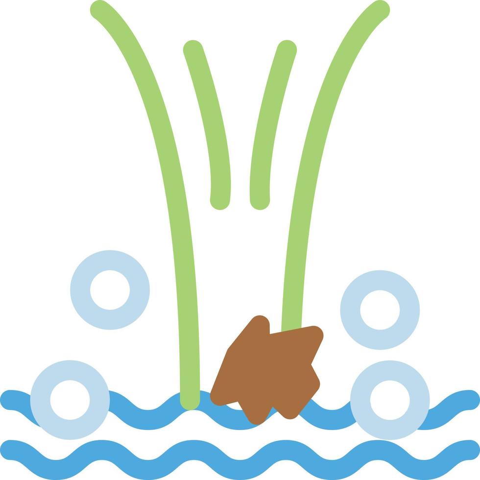 ilustración de vector de flujo de agua en un fondo. símbolos de calidad premium. iconos vectoriales para concepto y diseño gráfico.