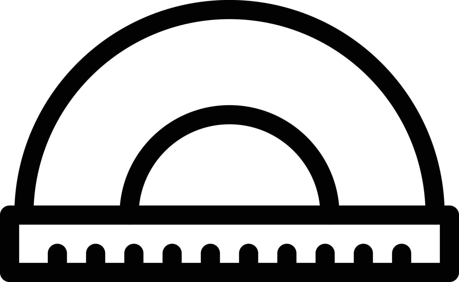 protractor vector illustration on a background.Premium quality symbols.vector icons for concept and graphic design.