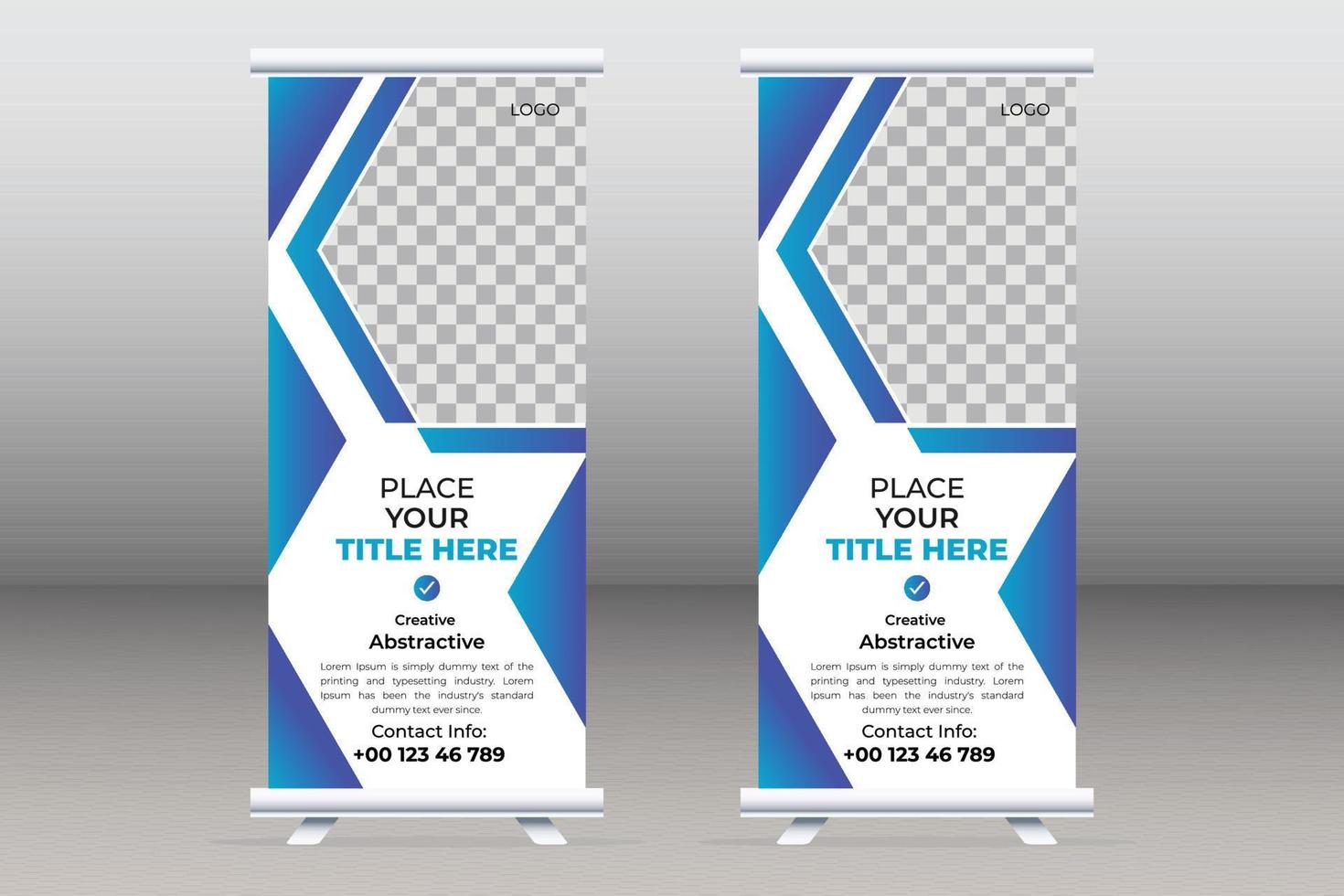 Modern  Brochure Flyer Banner Design And Ready Presentation Template vector