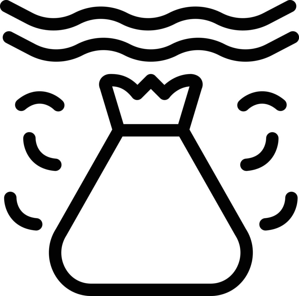 Plastic bag vector illustration on a background.Premium quality symbols.vector icons for concept and graphic design.