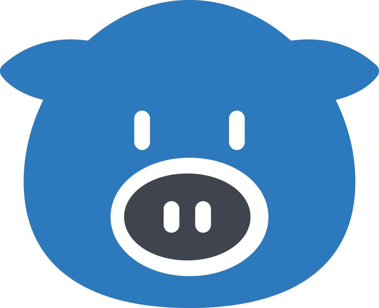 Pig vector illustration on a background.Premium quality symbols.vector icons for concept and graphic design.
