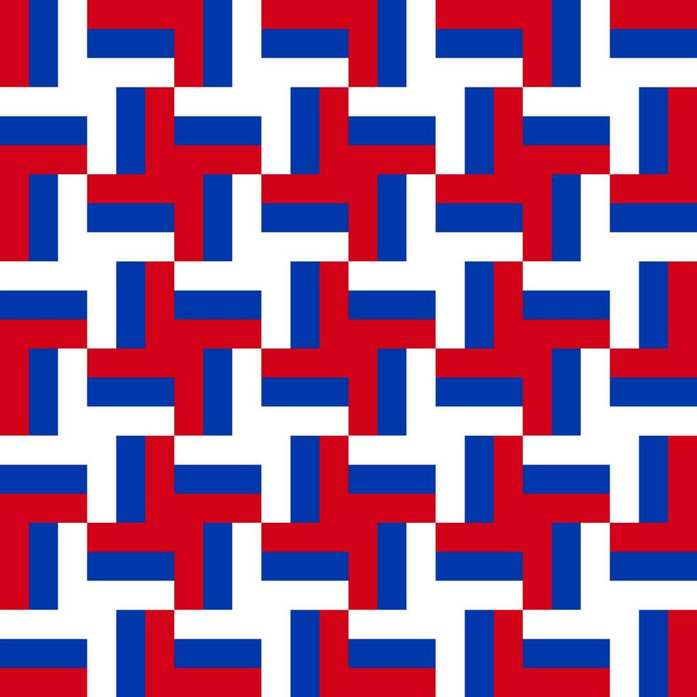 Seamless background with alternating red and blue colors that suit the USA Independence Day team. vector