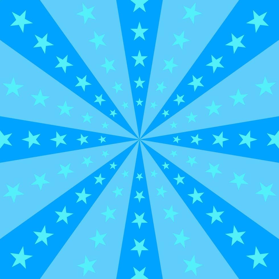 blue starburst beam seamless background vector
