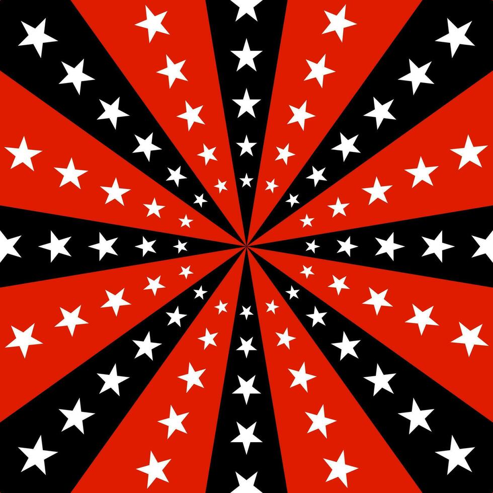 red black starburst beam seamless background vector