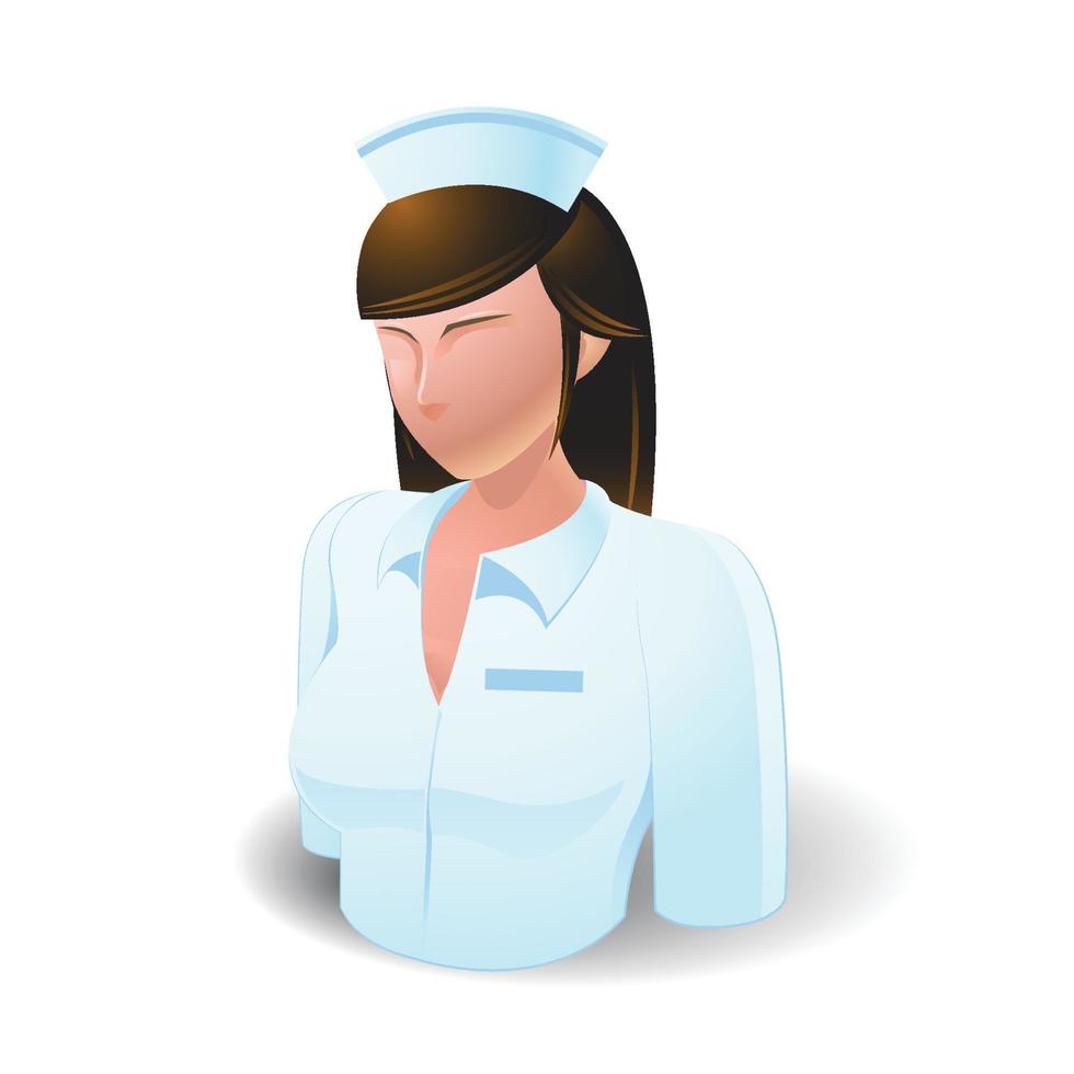 Nurse, People Icons vector