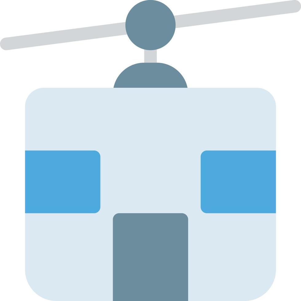 Cable Car vector illustration on a background.Premium quality symbols.vector icons for concept and graphic design.