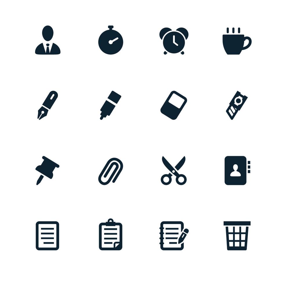 Business and Finance Icons vector