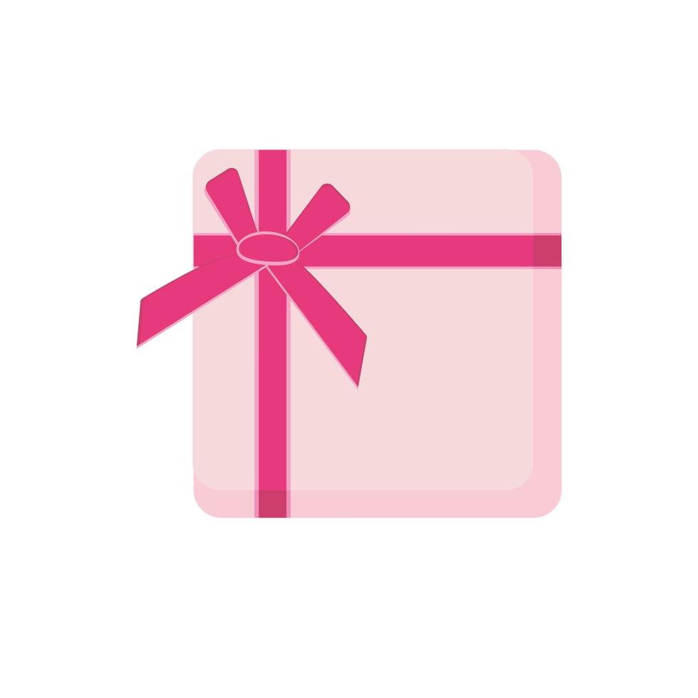 Vector illustration of gifts with a bow on a transparent background