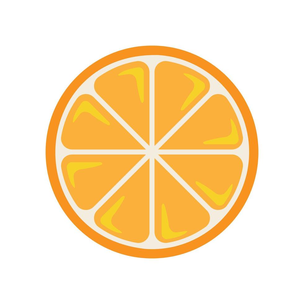 icono naranja sobre fondo transparente vector