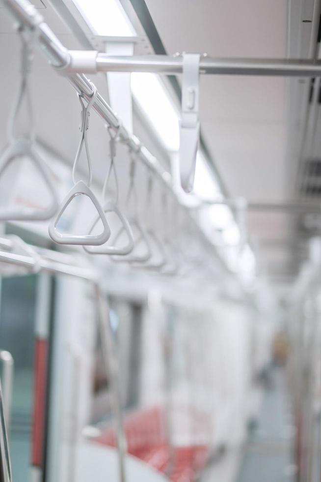 handle loop in subway train, public transportation photo