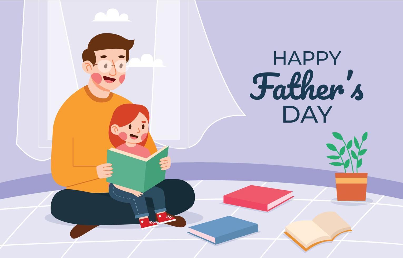 Father Day Celebration vector