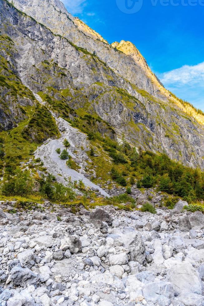 Mountains valley near Koenigssee, Konigsee, Berchtesgaden National Park, Bavaria, Germany. photo