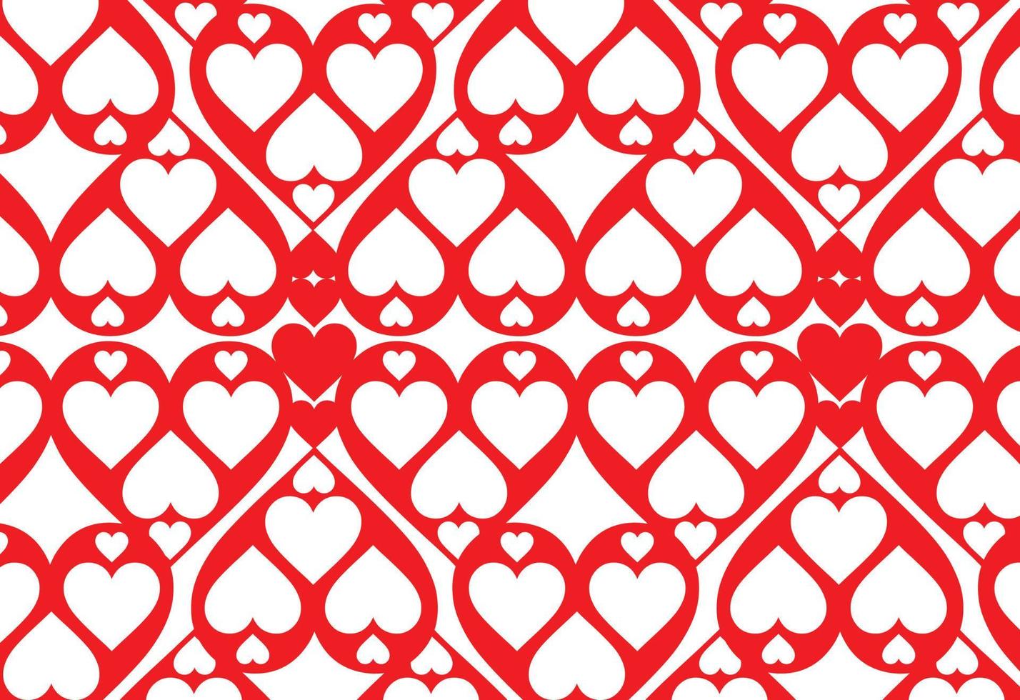 diseño de patrón de corazones. concepto de amor diseño de texturas y fondos vector