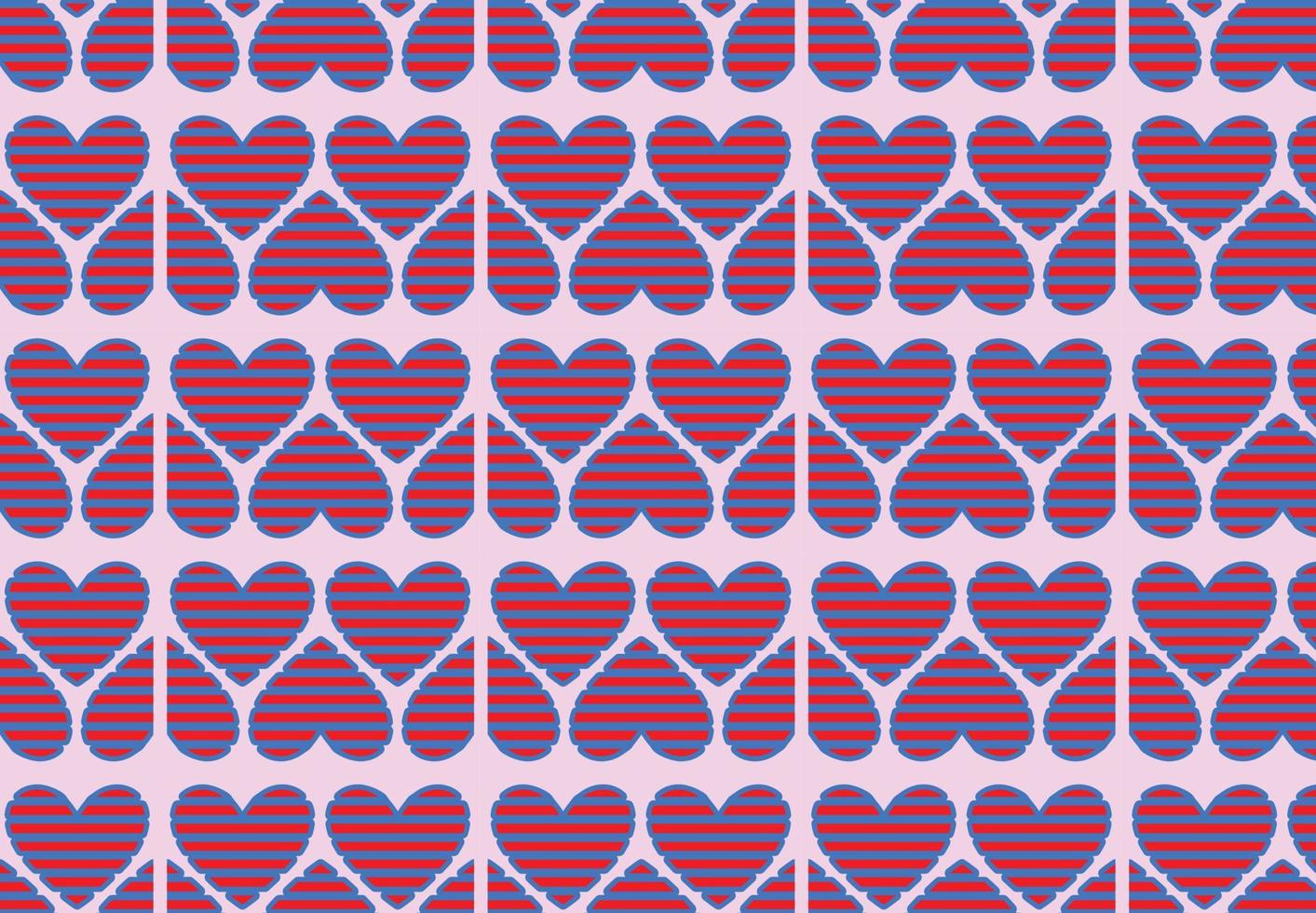 Hearts pattern design. Love concept. Design of textures and backgrounds vector