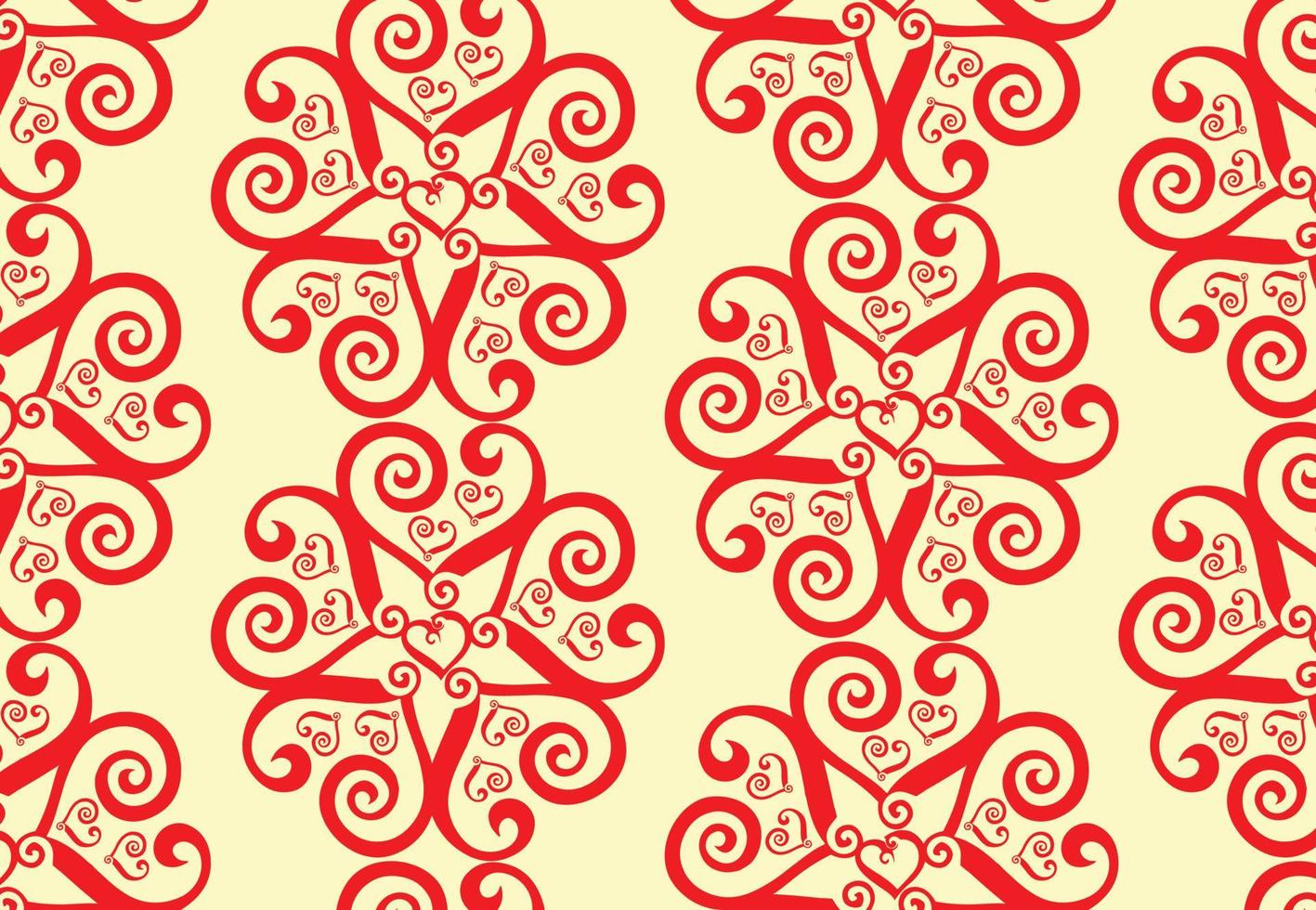 Hearts pattern design. Love concept. Design of textures and backgrounds vector