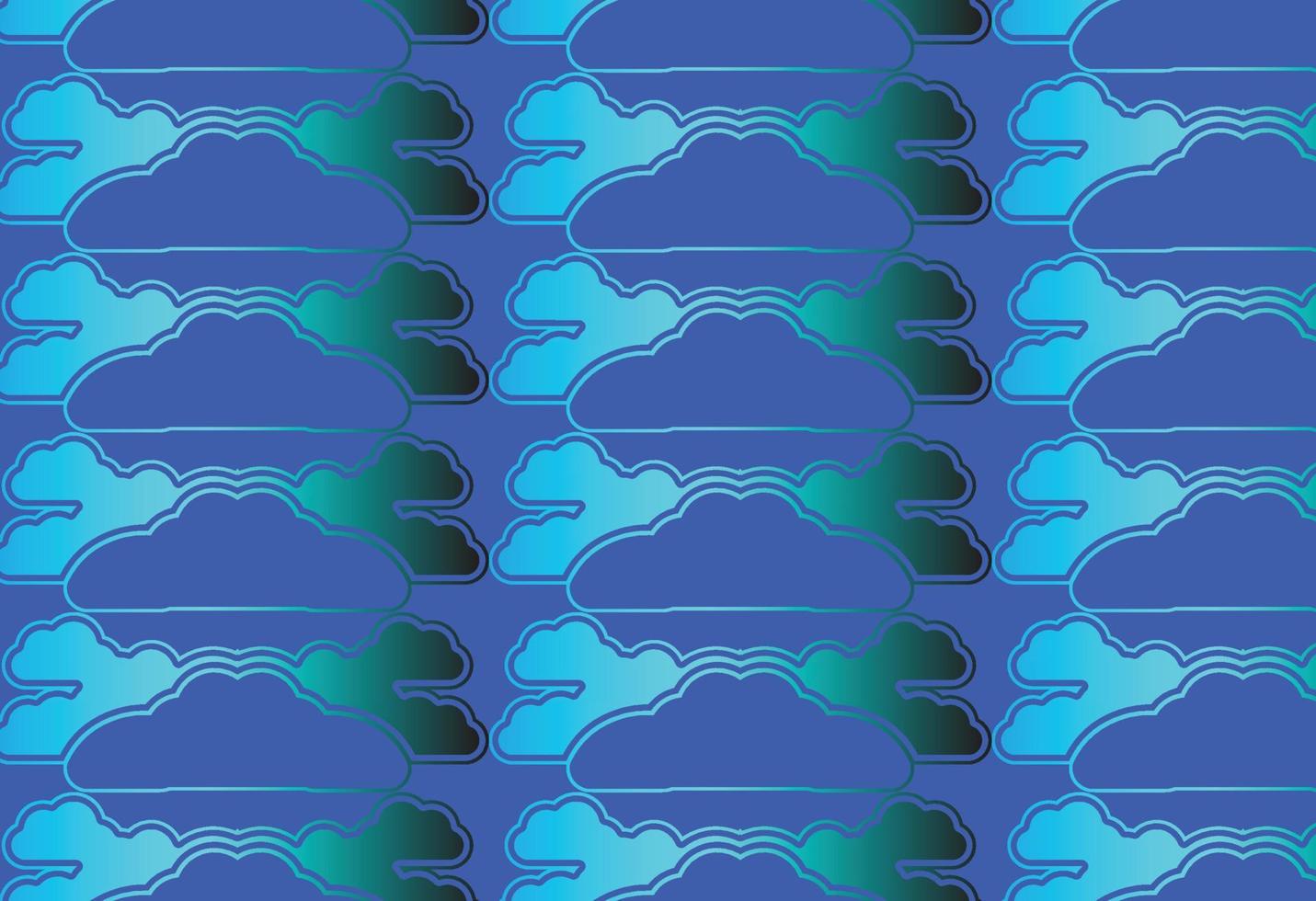 Cloud pattern design. Design of textures and backgrounds vector