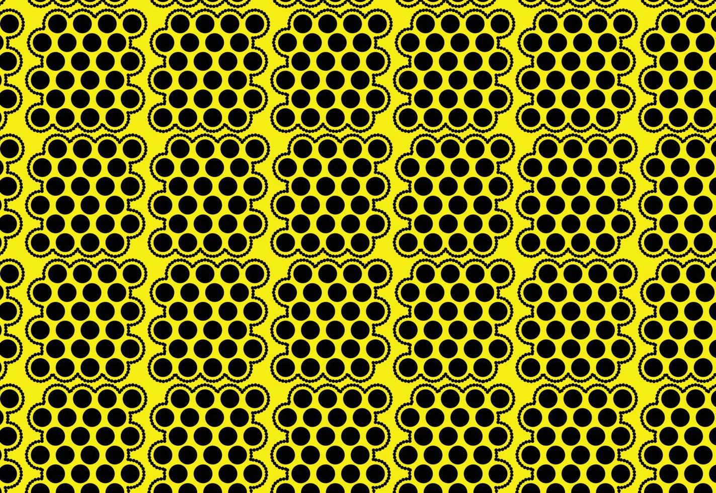 Circle dot pattern design. Design of textures and backgrounds vector