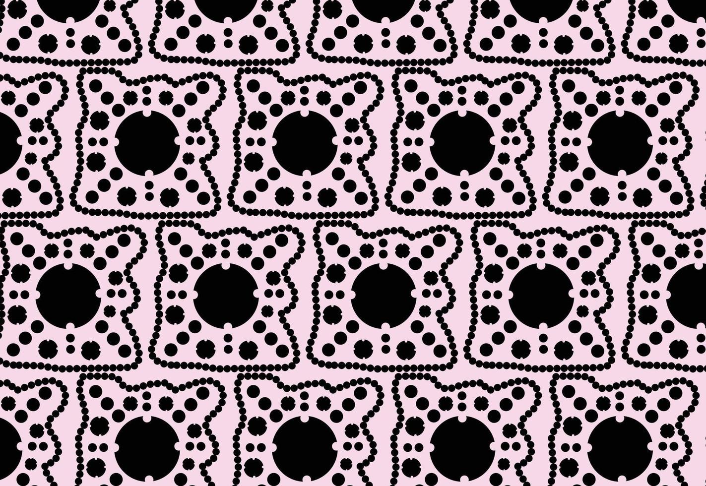 Circle dot pattern design. Design of textures and backgrounds vector
