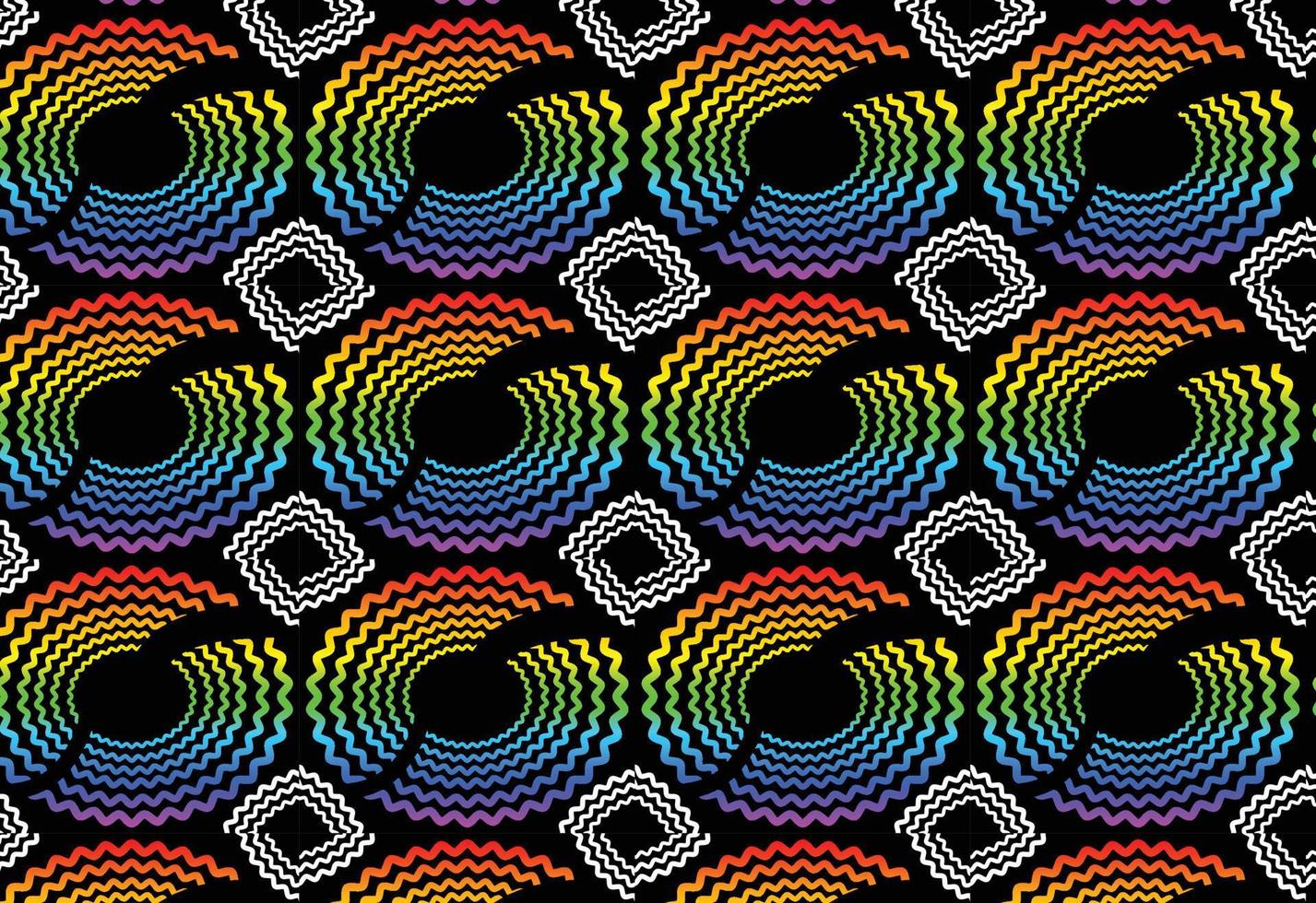 arco iris degradado geométrico nuevo patrón de fondo vector