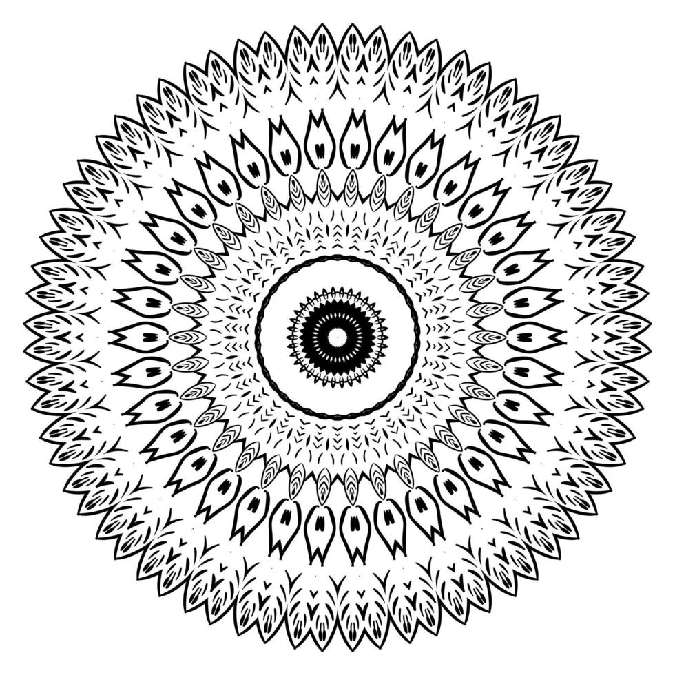 Abstract ornament. Ethnic decorative elements vector