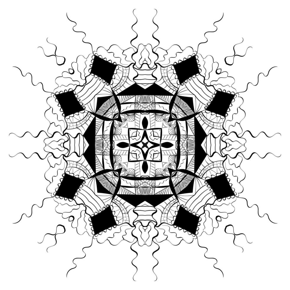 Abstract ornament. Ethnic decorative elements vector