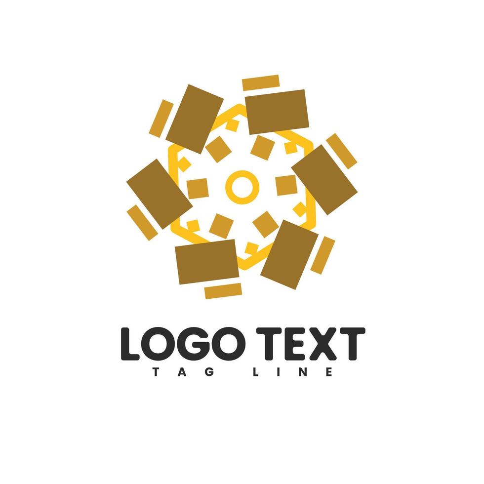 vector logo, elemento, creativo, abstracto