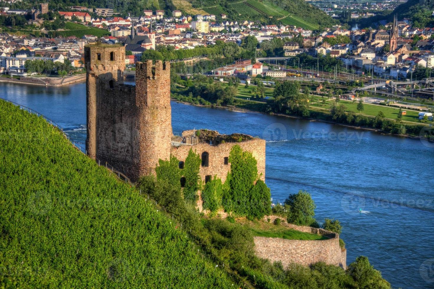 Ancient german fortress, Ruedesheim, Rhein-main-pfalz, Germany photo