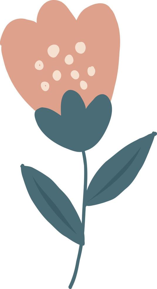 Floral elements, flower. vector