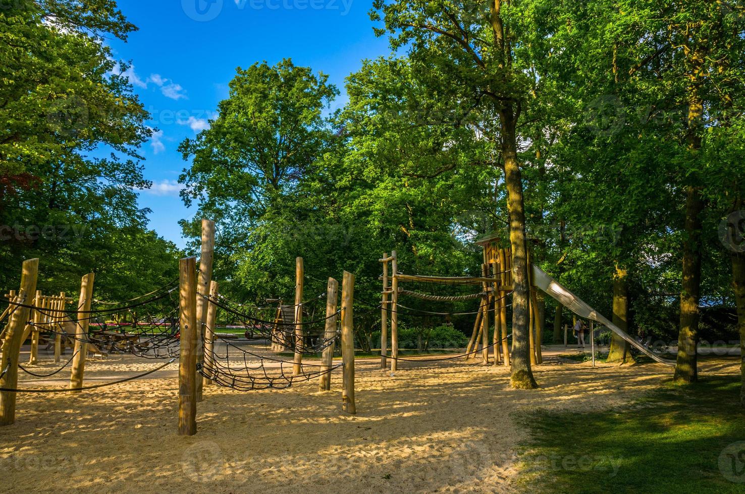 Children playground, Keukenhof Park, Lisse in Holland photo