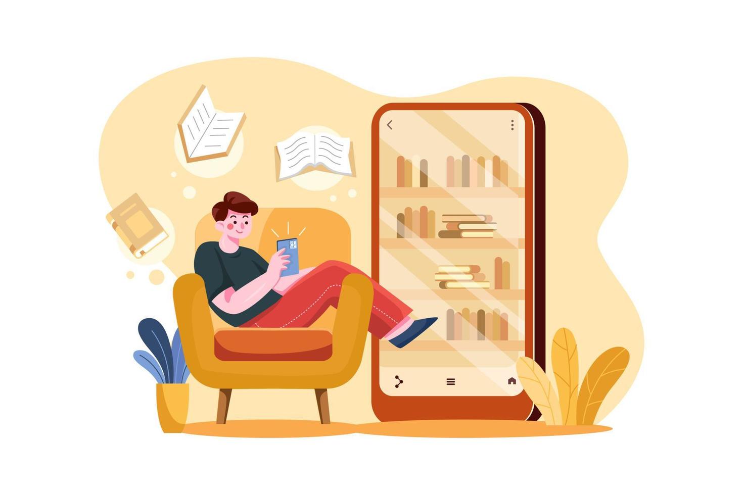 Education Illustration concept. Flat illustration isolated on white background vector