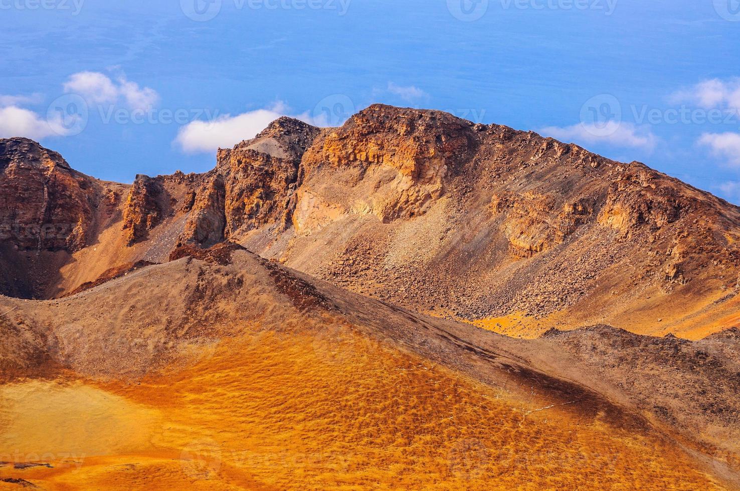 arenas del desierto del volcán teide en tenerife, españa foto