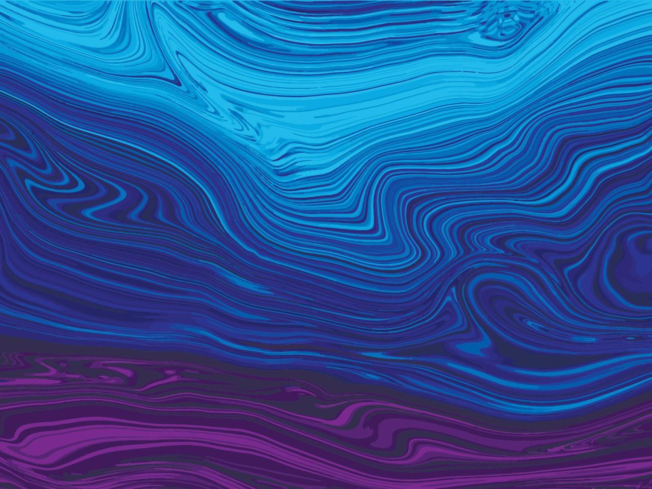 liquid  marble background of different blue purple colors abstract art stripes vector illustration