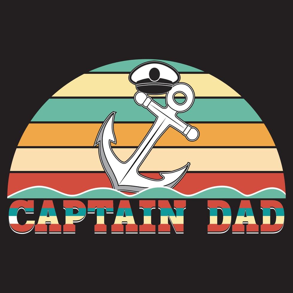 Father day t shirt design with custom vector of father day element