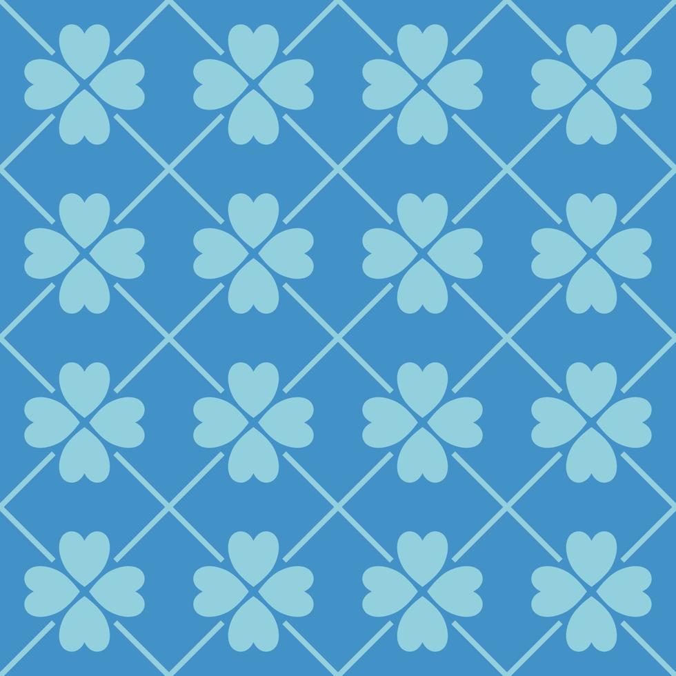 monochrome linen floral fabric pattern vector