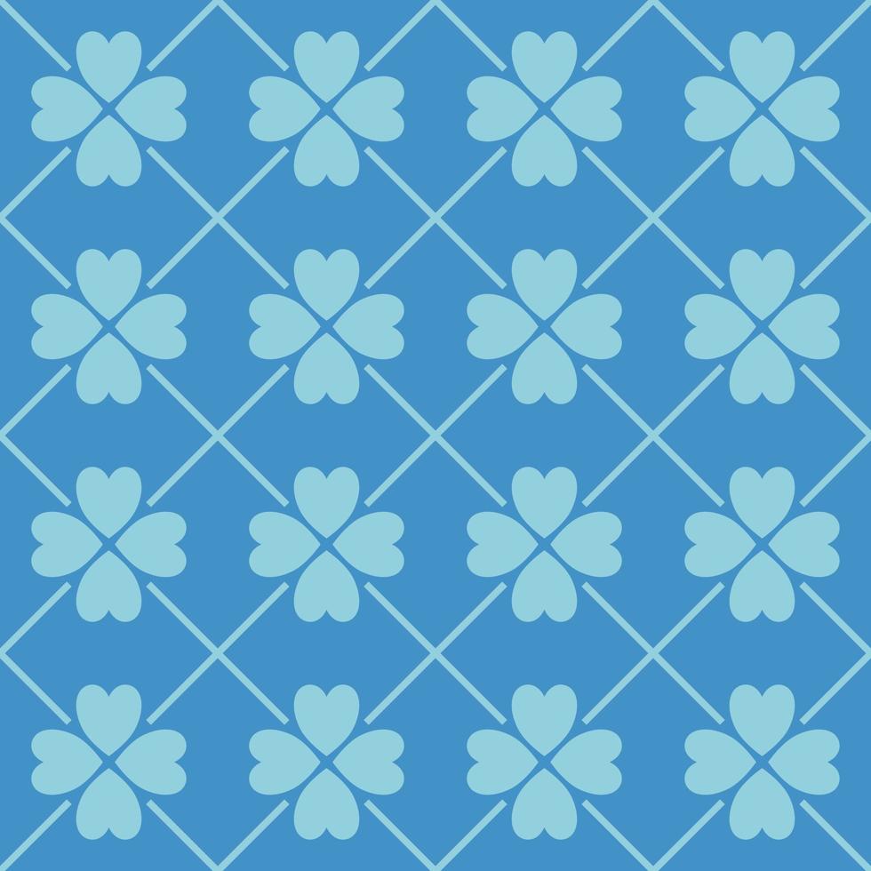 monochrome linen floral fabric pattern vector